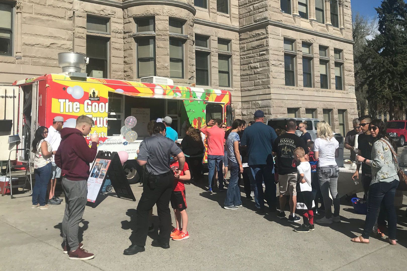 Snow Cones at Washington Square Utah